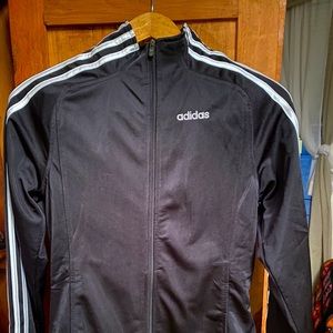 ADIDAS BLACK JACKET SZ XS